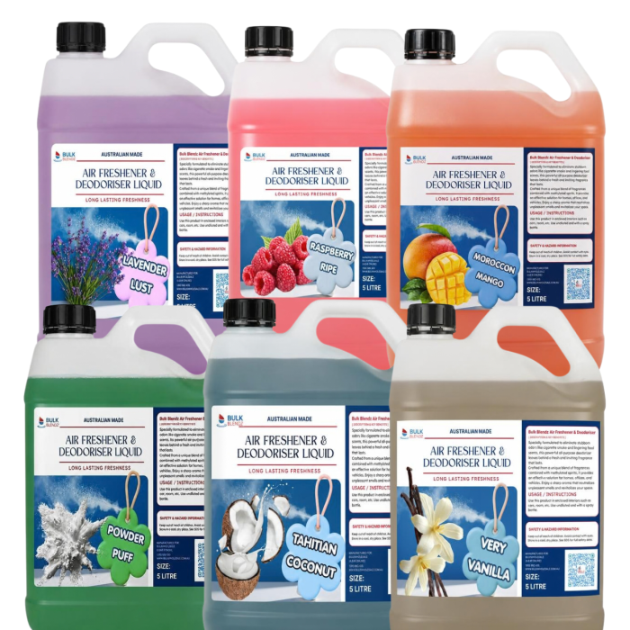 Bulk Blendz Air Freshener and Deodoriser Liquids Bulk Blendz Air Freshener and Deodoriser Liquids