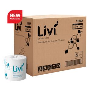 LIVI Essentials 2 ply 700 sheet Toilet Tissues