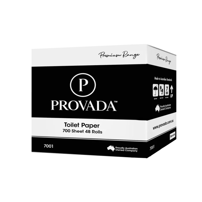 Provada Premium Range 700 sheet Toilet Tissues x 48 rolls