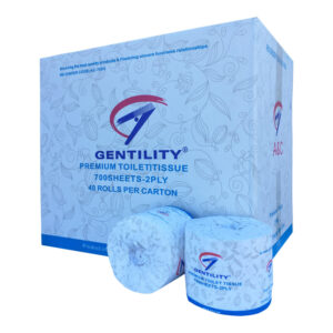Gentility Premium 2ply 700 sheet Toilet Tissues