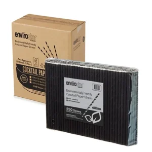 Envirostar Cocktail Paper Straws 3ply 5mm X 2500 Straws