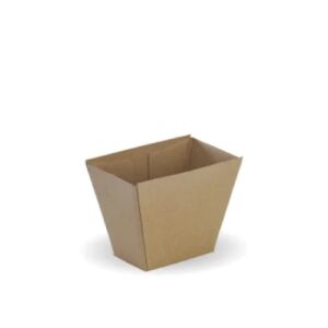 Ecowise Kraft Brown Hot Chip Cups x 500 per carton