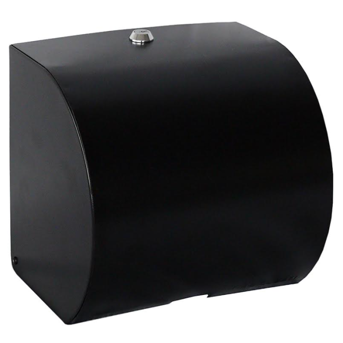 NAB Clean Black Hand Towel Roll Dispenser