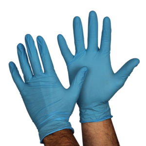 Sabco Blue Nitrile Gloves x 1000 gloves per carton