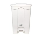 Sabco Heavy Duty 45 Litre White Pedal Bin (5 bins per carton)