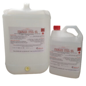 Bulk Blendz Stainless Steel Oil with Wet Look Finish