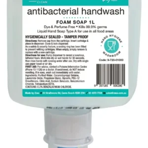 Zexa Antibacterial Hand Wash - Perfume Free 1 Litre