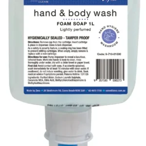 Hand And Body Foam Wash 1 Litre
