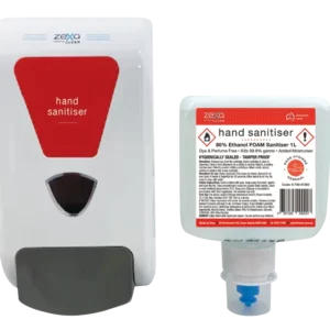 Zexa Foam Hand Sanitiser - Perfume Free 1 Litre