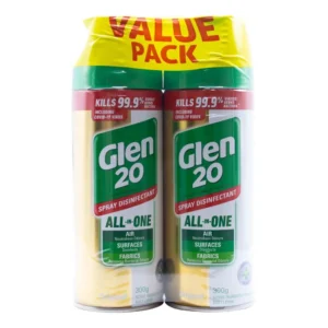Glen 20 All In One Disinfectant Spray Original 300g - Twin Pack
