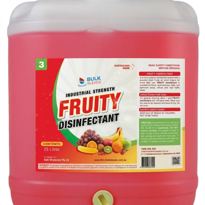 Fruity Disinfectant 25 Litre Fruity Disinfectant 25 Litre