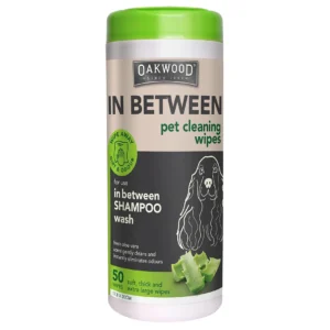 Oakwood In Between Pet Cleaning Wipes 50 Pack