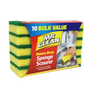 Mr. Clean Heavy Duty Sponge Scourers 10 Pack