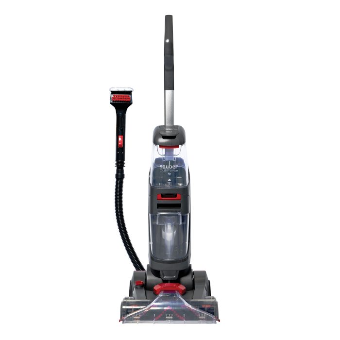 Sauber DuoForce Carpet Shampooer With Dual Rotating Brushes Sauber DuoForce Carpet Shampooer With Dual Rotating Brushes