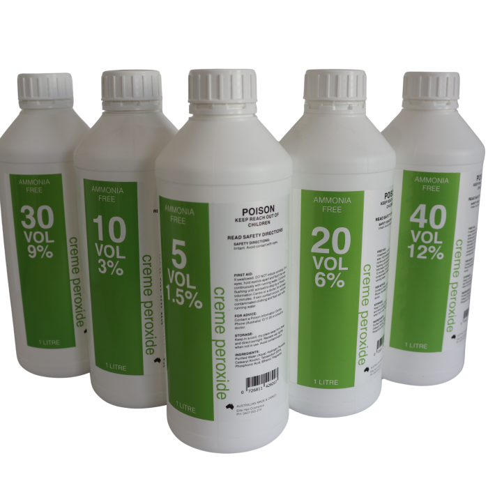 ECL Elite Developer Crème Peroxide For Hair - 3.5 To 40 VOL ECL Elite Developer Crème Peroxide For Hair - 3.5 To 40 VOL