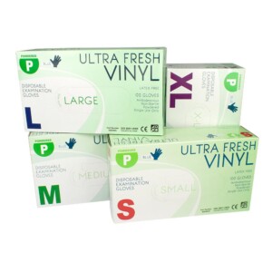 Ultra Fresh Disposable Vinyl Gloves x 1000 per carton