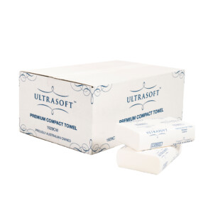 Ultrasoft Compact Interleaved Towel 90 sheets x 24 packs
