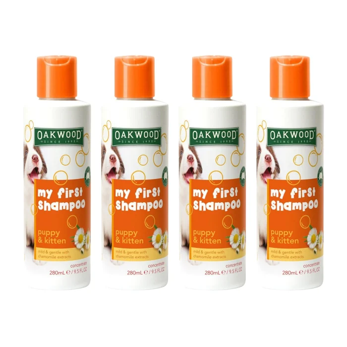 Oakwood My First Shampoo Puppy & Kitten with Chamomile Extracts 280ml Oakwood My First Shampoo Puppy & Kitten with Chamomile Extracts 280ml