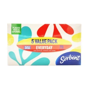 Sorbent 3 Ply White Facial Tissues 70 Sheet X 30 Boxes