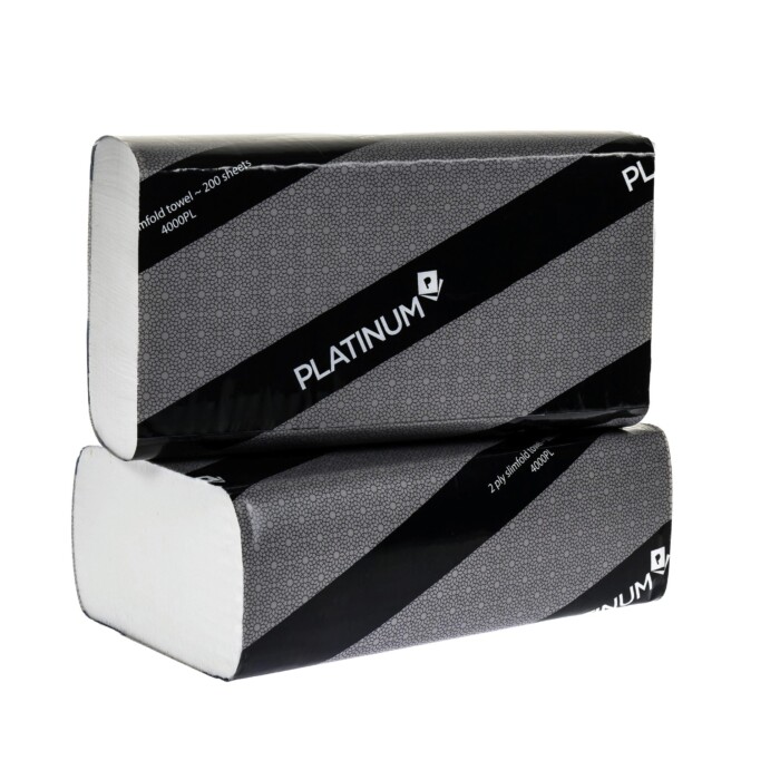 Caprice Platinum 2 ply Slimfold Interleaved Towels x 4000 sheets Caprice Platinum 2 ply Slimfold Interleaved Towels x 4000 sheets